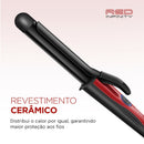 Modelador de Cachos Mondial Red Infinity EM-12 25mm Cerâmica 210°C Bivolt