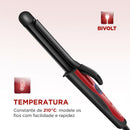 Modelador de Cachos Mondial Red Infinity EM-12 25mm Cerâmica 210°C Bivolt