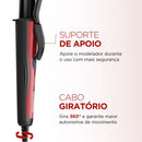 Modelador de Cachos Mondial Red Infinity EM-12 25mm Cerâmica 210°C Bivolt
