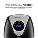 Air Fryer Mondial Family IV Inox Digital Touch 3,5L 1500W — Fritadeira Sem Óleo Compacta
