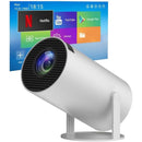 Mini Projetor Portátil Full HD - Cinema em Casa Tela até 150" HDMI USB Wi-Fi
