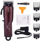 Máquina de Cortar Cabelo Profissional Kemei KM-2600 Sem Fio Recarregável Bivolt com Kit de Pentes