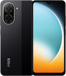 Smartphone Xiaomi POCO C71 128GB 4GB RAM Dual SIM — Tela 6.88" 120Hz, Câmera 32MP, Bateria 5200mAh — Preto (Novo, Lacrado, Garantia, Versão Global)