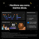 Samsung Galaxy Fit3 - Smartwatch Tela AMOLED 1,6", Bateria 13 Dias, 5ATM, 100+ Exercícios e Monitor de Saúde - Grafite