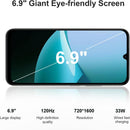 Smartphone Xiaomi Redmi 15C 128GB 6GB RAM Dual SIM — Tela 6.9" 120Hz, Câmera 50MP, Bateria 6000mAh — Preto Meia-Noite (Novo, Lacrado, Garantia, Versão Global)