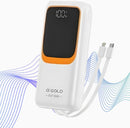 Power Bank 20.000mAh Turbo 22,5W - Carga Rápida USB-C, 3 Saídas e Display Digital