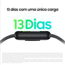 Samsung Galaxy Fit3 - Smartwatch Tela AMOLED 1,6", Bateria 13 Dias, 5ATM, 100+ Exercícios e Monitor de Saúde - Grafite