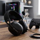 Headset Gamer Sem Fio Havit Fuxi-H3 — 2.4GHz Latência 24ms + Bluetooth + Cabo (Quad-Mode), Driver 40mm, Microfone Removível, Até 26h de Bateria — Preto