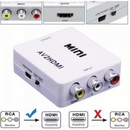 Conversor de Vídeo RCA AV para HDMI - Liga DVD, Vídeo Game e Aparelhos Antigos na TV Nova