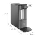 Purificador de Água Electrolux Pure 4X PE12G Cinza Bivolt — Água Gelada, Fria e Natural