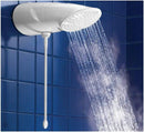 Ducha Lorenzetti Top Jet Eletrônica 7500W 220V — Controle Gradual de Temperatura, Branca