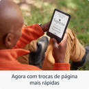 Amazon Kindle 16 GB 11ª Geração (Modelo 2024) — Tela 6" 300 ppi Antirreflexo, Luz Frontal Ajustável, Até 6 Semanas de Bateria — Preto