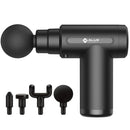 Pistola de Massagem Muscular Recarregável - Massageador de Percussão 30 Níveis e 6 Ponteiras