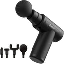 Pistola de Massagem Muscular Recarregável - Massageador de Percussão 30 Níveis e 6 Ponteiras
