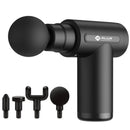 Pistola de Massagem Muscular Recarregável - Massageador de Percussão 30 Níveis e 6 Ponteiras
