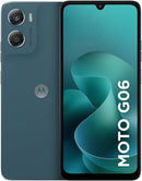 Smartphone Motorola Moto G06 128GB 4GB RAM — Tela 6.9" 120Hz, Câmera 50MP, Bateria 5200mAh — Azul Marinho (Novo, Lacrado, Garantia)