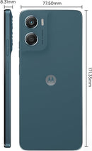 Smartphone Motorola Moto G06 128GB 4GB RAM — Tela 6.9" 120Hz, Câmera 50MP, Bateria 5200mAh — Azul Marinho (Novo, Lacrado, Garantia)