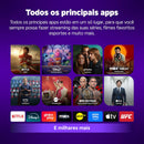 Roku Streaming Stick Plus 4K 2025 — Dispositivo de Streaming 4K HDR10+ com Controle Remoto por Voz (Modelo 3830)