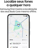 Fone Samsung Galaxy Buds Core TWS Original — Cancelamento de Ruído ANC, Até 35h de Bateria e IP54 — Preto