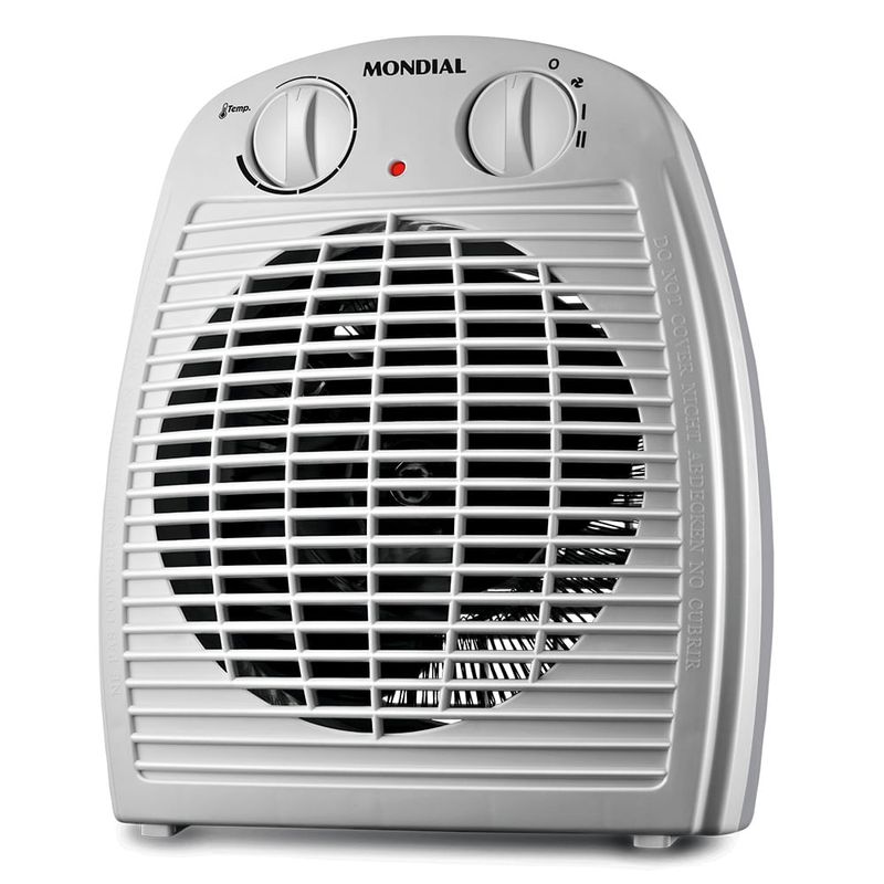 Aquecedor Termoventilador Mondial A-08 1500W 127V — 2 em 1: Aquece no Inverno e Ventila no Verão