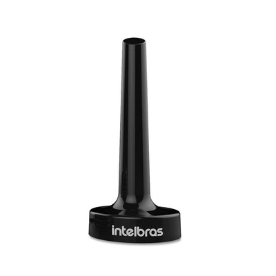 Antena Interna de TV Digital Intelbras AI 2025 — UHF/HDTV, Cabo de 2,5m, Base Magnética, Compatível com Qualquer TV ou Conversor Digital