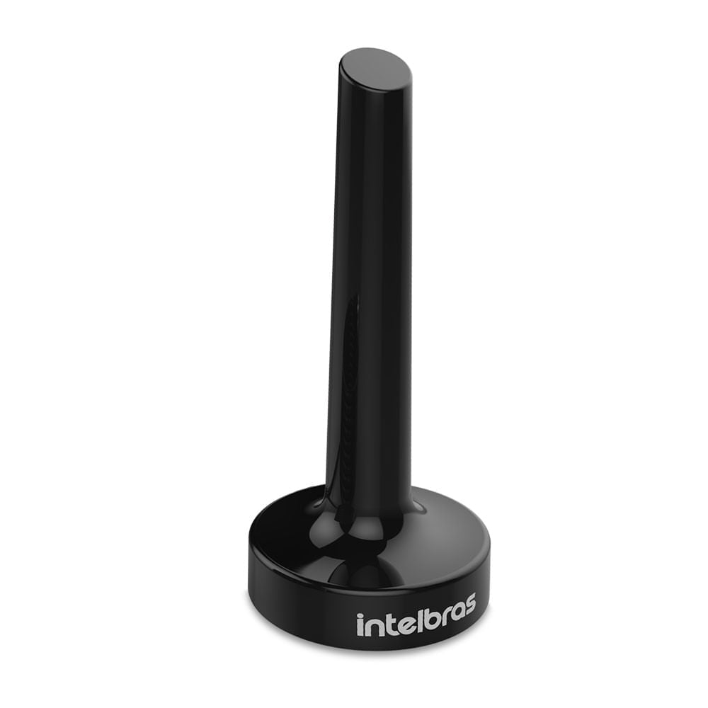 Antena Intelbras AI 2025 em outro ângulo com logo Intelbras na base