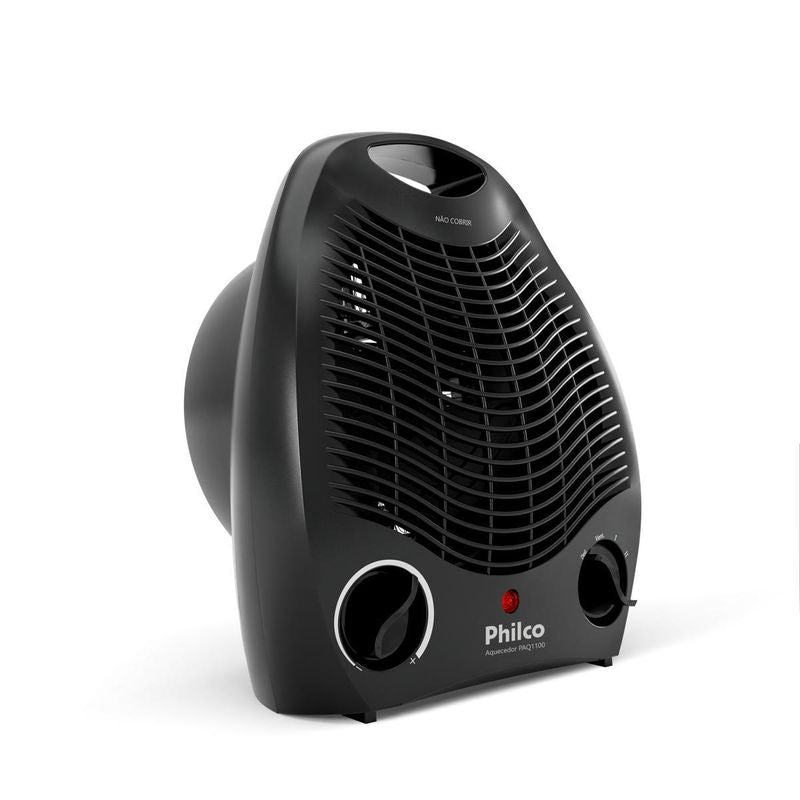 Aquecedor Elétrico Portátil - Ar Quente Instantâneo, Silencioso, Ideal para Quarto e Escritório