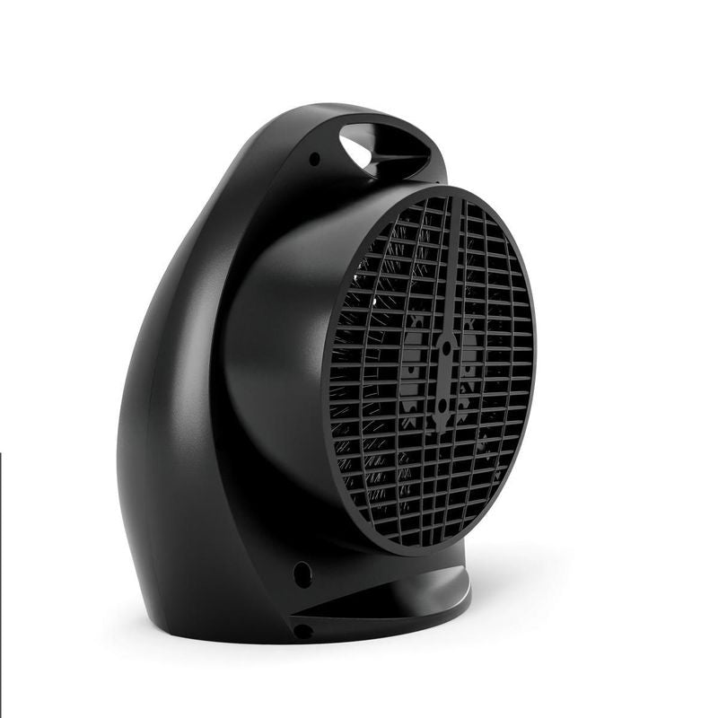 Aquecedor elétrico portátil de ar quente no quarto durante o inverno