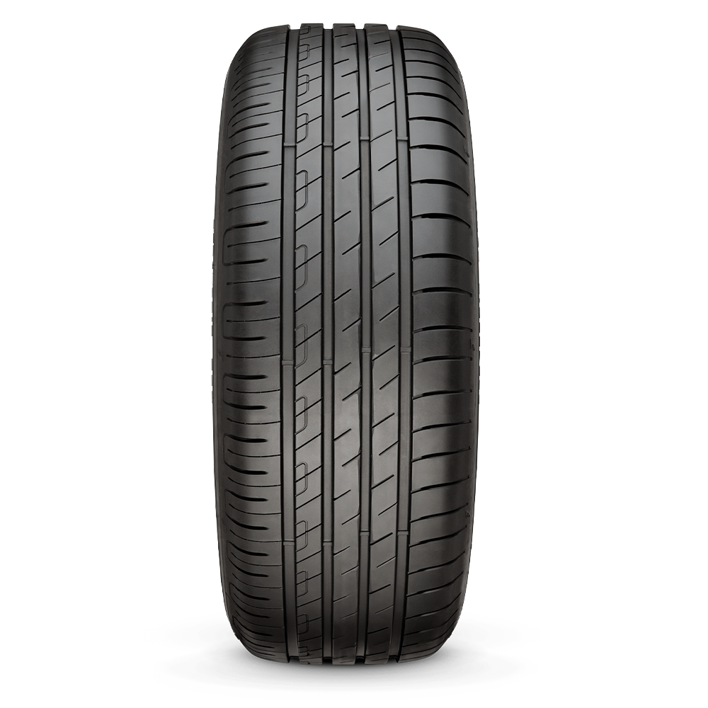 Detalhe da banda de rodagem do pneu Goodyear Eagle Touring 185/65 R15