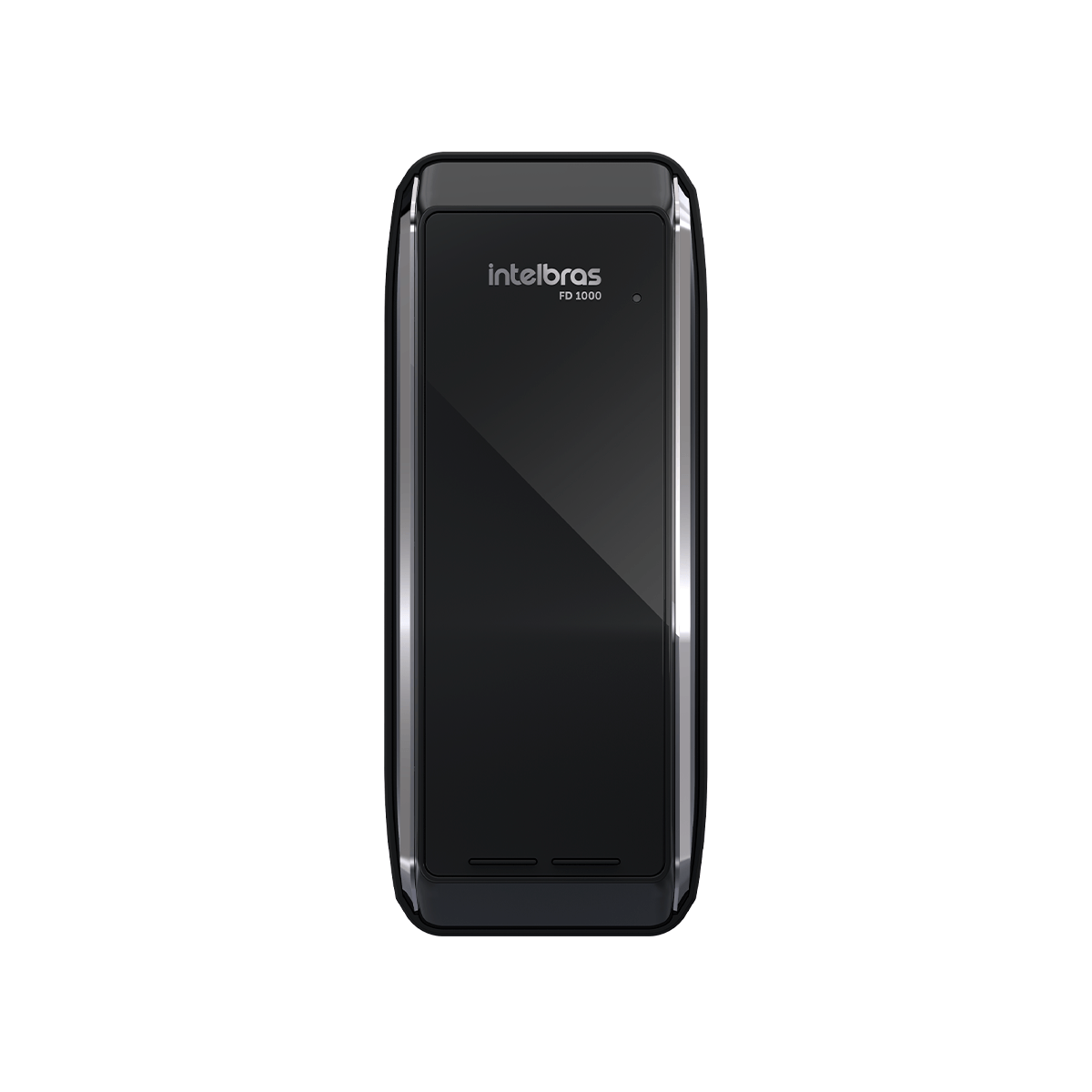 Fechadura digital Intelbras FD 1000 vista frontal com teclado apagado