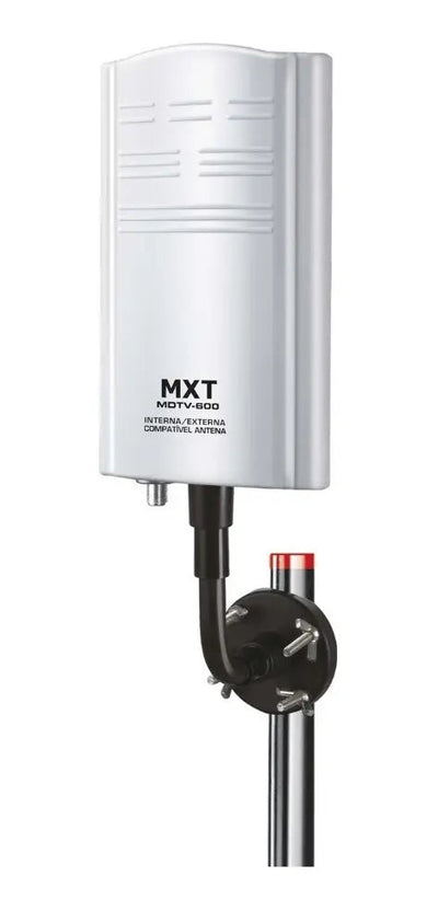 Antena Digital Interna Amplificada - Sinal HDTV/UHF, Pega Canais de TV Aberta sem Mensalidade