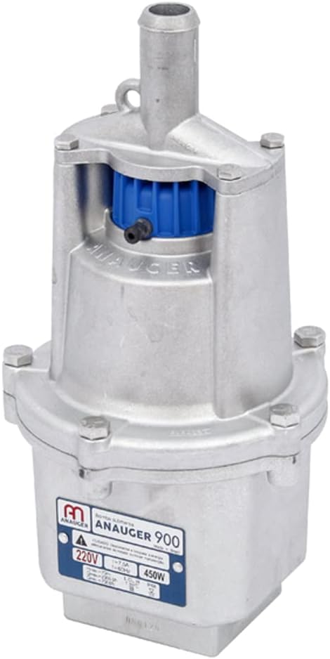 Bomba Submersa Anauger 900 5G 450W para Poço e Cisterna — Eleva até 70 Metros, 110V ou 220V