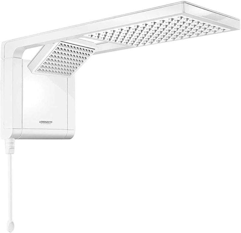 Chuveiro Lorenzetti Acqua Duo Ultra 7800W 220V Branco — Eletrônico, Ducha e Chuveiro em Um