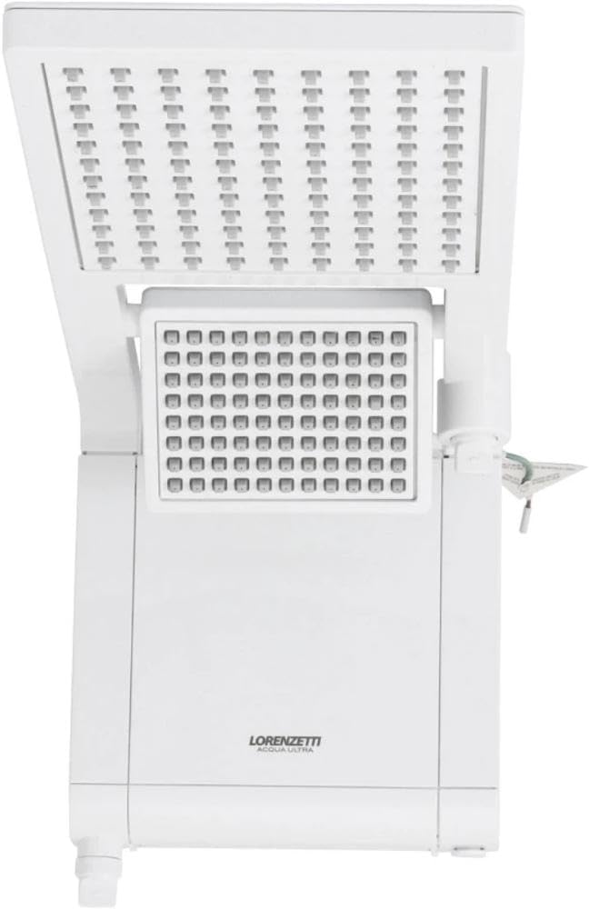 Acqua Duo Ultra de frente mostrando o espalhador retangular e a ducha quadrada