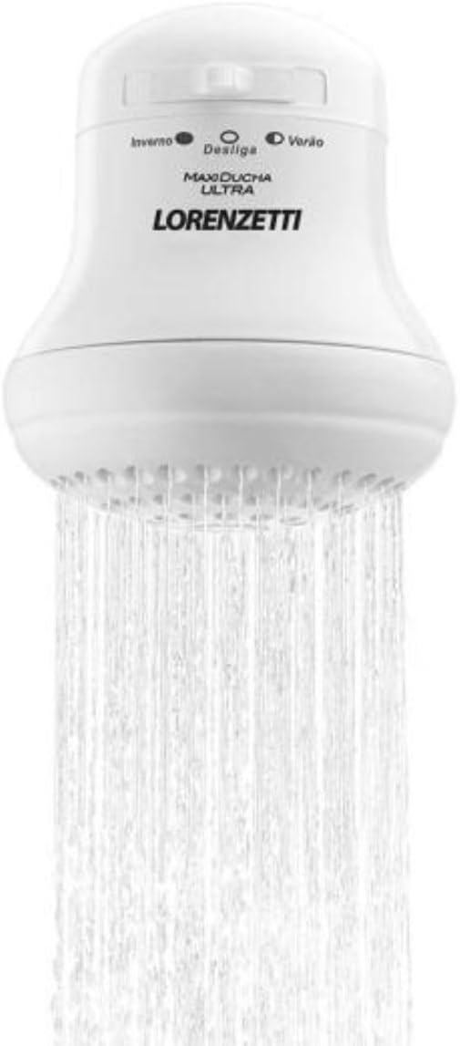 Chuveiro Lorenzetti Maxi Ducha Ultra 5500W 3 Temperaturas Branco — 127V ou 220V