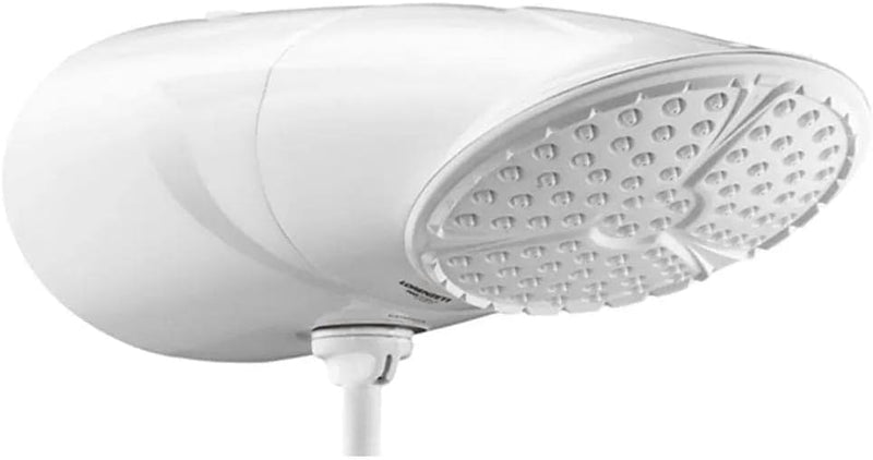 Ducha Lorenzetti Top Jet Eletrônica 7500W 220V — Controle Gradual de Temperatura, Branca