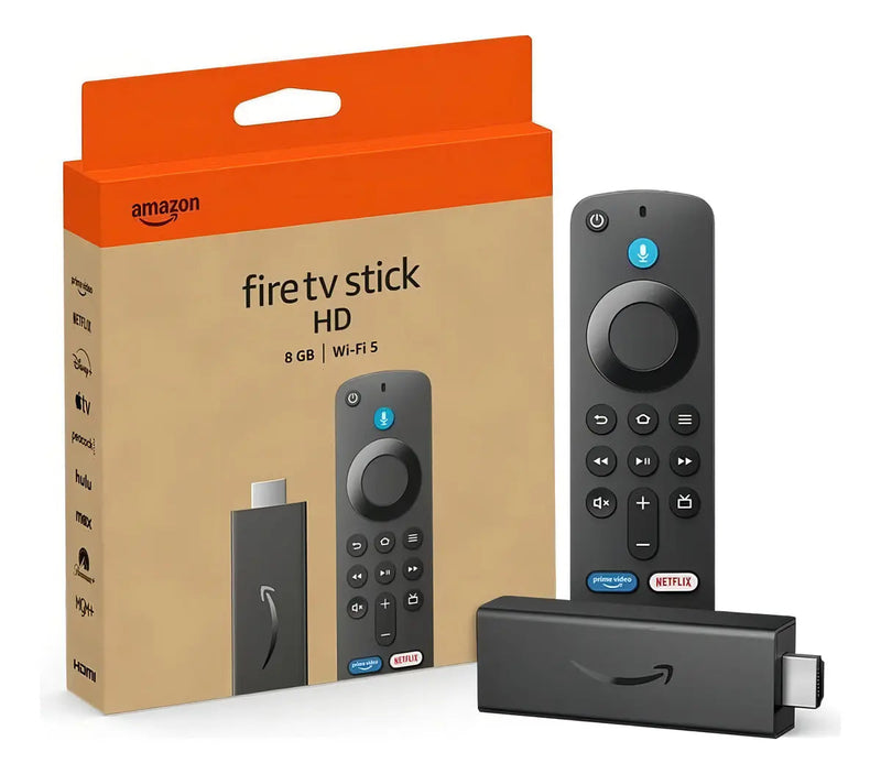 Fire TV Stick HD com Alexa — Streaming Full HD, Controle por Voz e Casa Inteligente