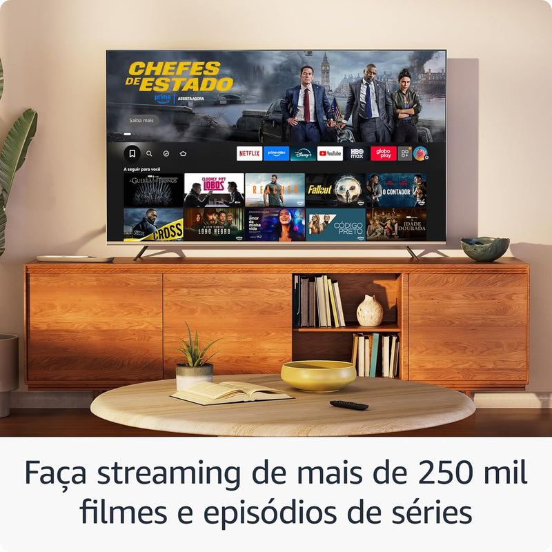 Fire TV Stick HD com Alexa — Streaming Full HD, Controle por Voz e Casa Inteligente