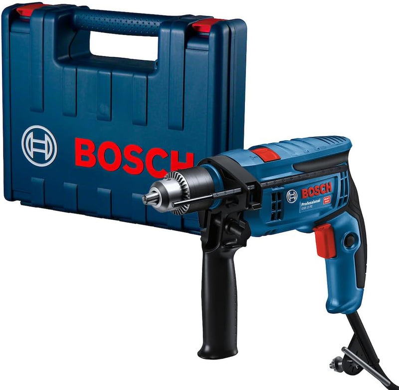 Furadeira de Impacto Bosch GSB 13 RE 750W 1/2 Pol com Maleta — Professional, 127V ou 220V