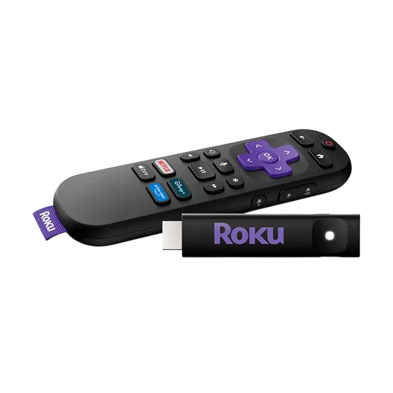 Roku Streaming Stick Full HD Portátil - Controle por Voz, Netflix e YouTube