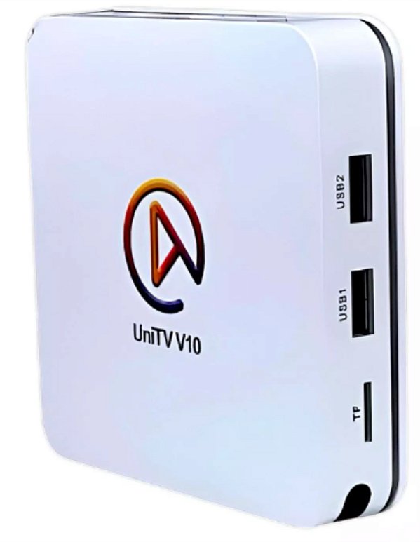 TV Box UniTV V10 4K - Android 11, 2GB, Wi-Fi Dual-Band